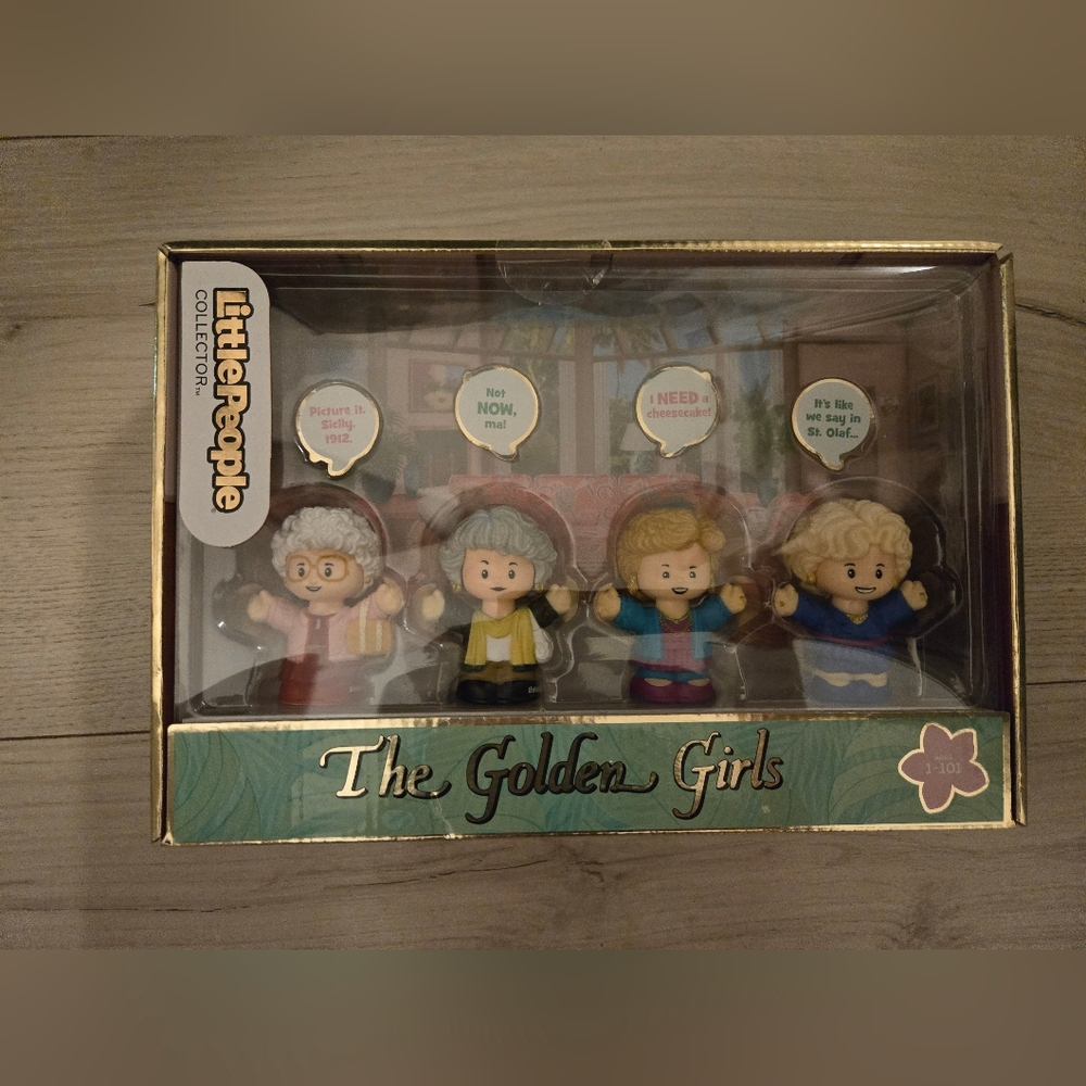 Fisher Price The Golden Girls Toy Set